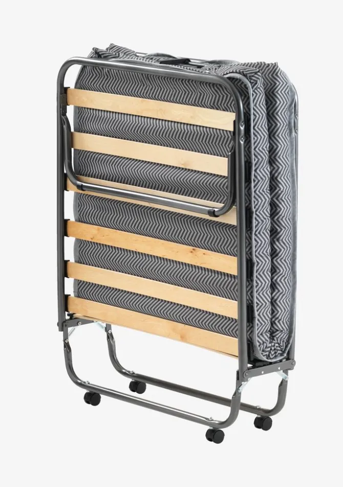 Gæsteseng BAJLUM 80x190 antracitgrå