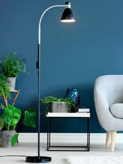 Gulvlampe HANSSON H155cm sort