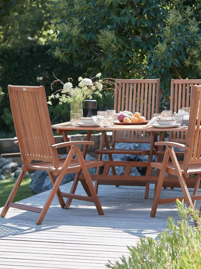 Havebord FEDDET B86xL150 hårdttræ