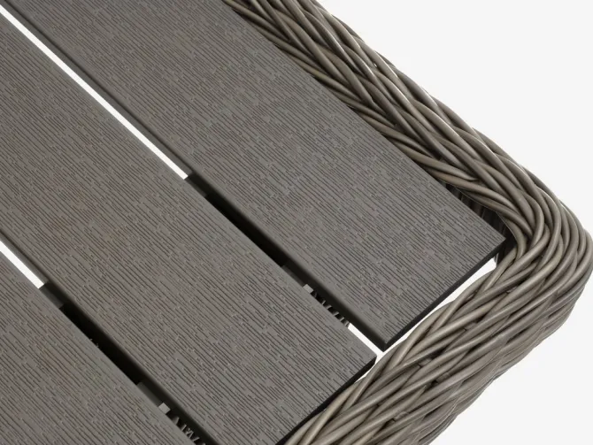 Havebord GAMMELBY B100xL225 grå