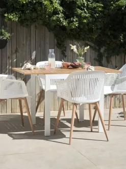 Havebord RAMTEN B70xL75/126 hårdttræ