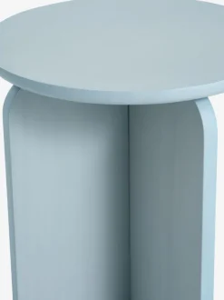 Hjørnebord LYNGE Ø35 lyseblå
