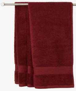Håndklæde KARLSTAD 50x100 bordeaux KRONBORG