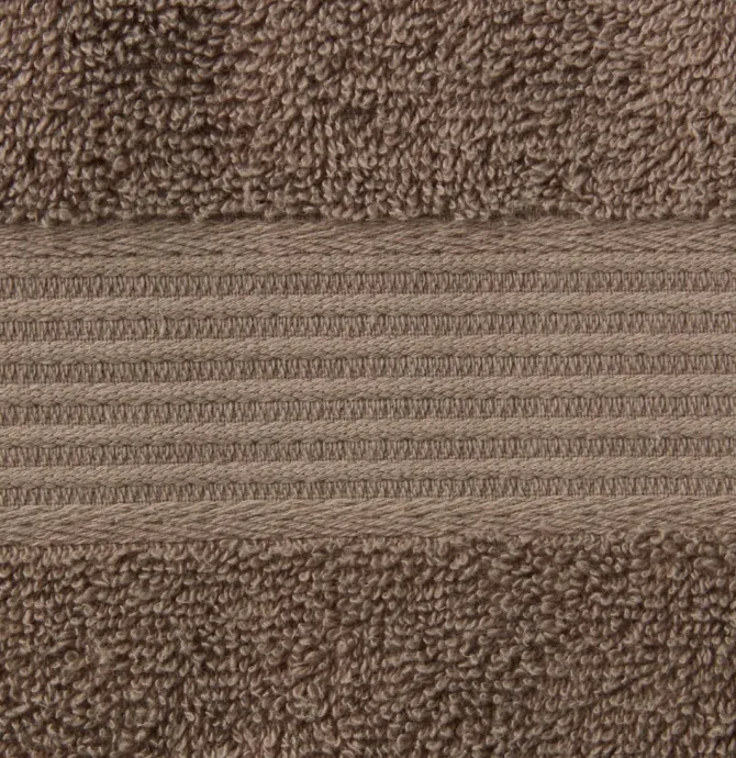 Håndklæde KARLSTAD 50x100 brun KRONBORG