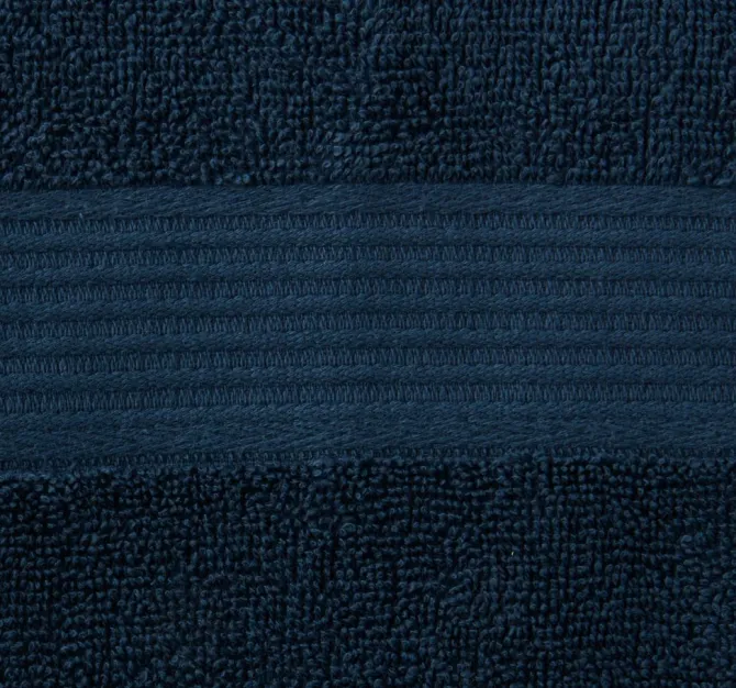 Håndklæde KARLSTAD 50x100 navy KRONBORG