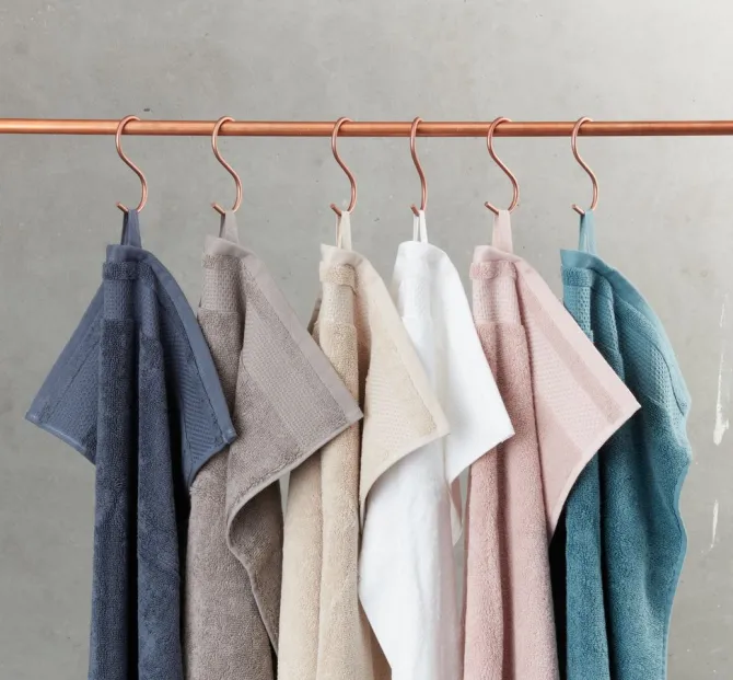 Håndklæde NORA 50x100 støvet blå KRONBORG