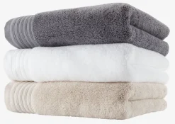 Håndklæde SORUNDA 50x100 grå KRONBORG