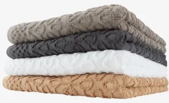 Håndklæde STIDSVIG 50x100 asfalt KRONBORG