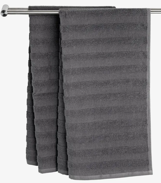 Håndklæde TORSBY 50x90 grå