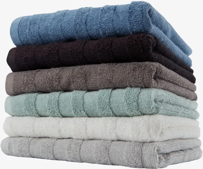 Håndklæde TORSBY 50x90 grå