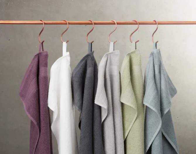 Håndklæde UPPSALA 50x90 grå