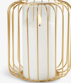 Hurricane KRESTER Ø15xH18cm guld m/LED