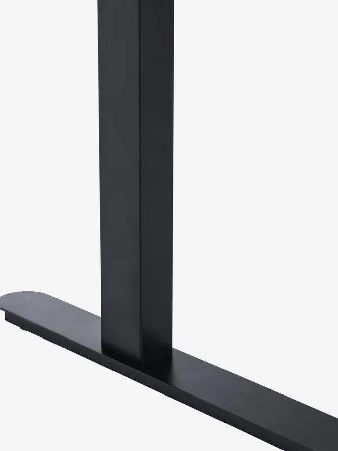 Hæve sænkebord LUNDTOFT m/gaslift 70x130 sort