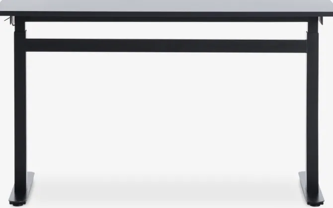 Hæve sænkebord LUNDTOFT m/gaslift 70x130 sort