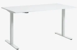 Hæve sænkebord SVANEKE 80x160 hvid
