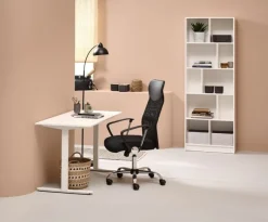 Hæve sænkebord SVANEKE 60x120 hvid