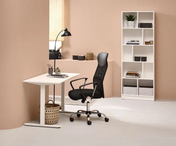 Hæve sænkebord SVANEKE 60x120 hvid