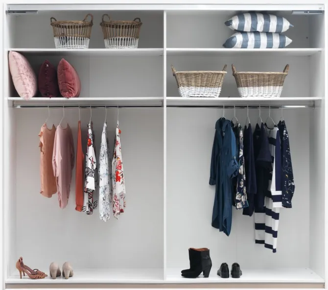 Hylder TARP 123x45 2 stk/pk hvid