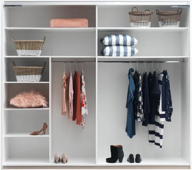 Hylder TARP 123x45 2 stk/pk hvid