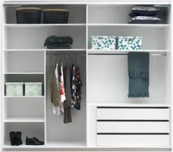 Indsats til TARP 250 garderobeskab