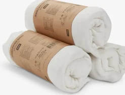 Jersey faconlagen JANNE 90x200x30 hvid