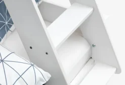 Køjeseng VESTERVIG 80/120x200 inkl. stige hvid