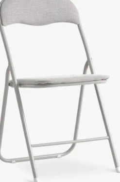 Klapstol VOEL lyst sandfarvet stof