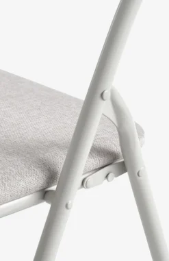 Klapstol VOEL lyst sandfarvet stof