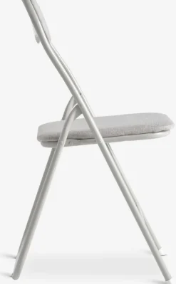 Klapstol VOEL lyst sandfarvet stof