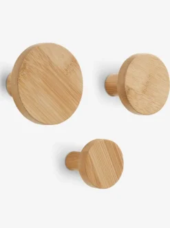 Knager VANDSTED 3 stk/pk bambus