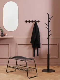 Knagerække GALSTED 5 knager hvid