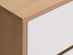 Kommode BILLUND 3+3 hvid/eg