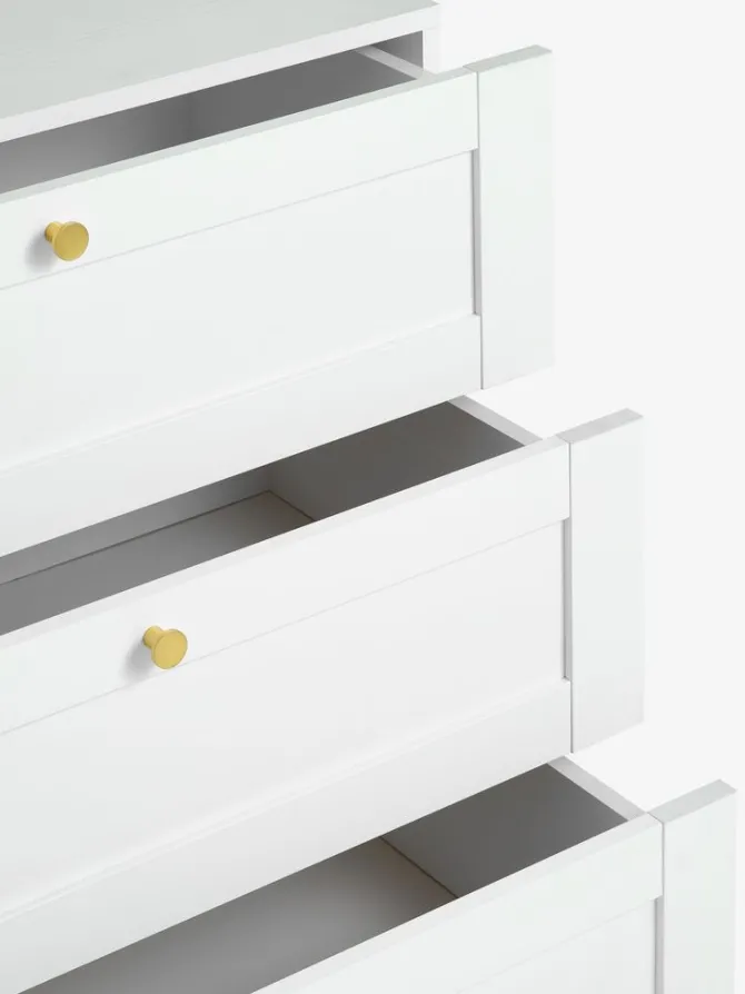 Kommode FRAMLEV 3 skuffer hvid