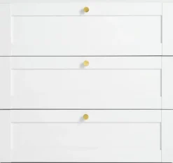 Kommode FRAMLEV 3 skuffer hvid