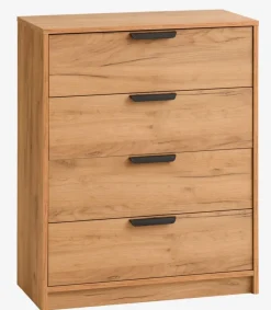 Kommode JENSLEV 4 skuffer eg