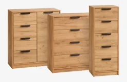 Kommode JENSLEV 4 skuffer eg