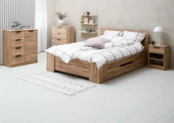 Kommode JENSLEV 4 skuffer eg