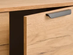 Kommode JENSLEV 4 skuffer 1 låge eg