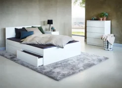 Kommode LIMFJORDEN 4 skuffer hvid