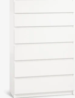 Kommode TANGBJERG 6 skuffer hvid