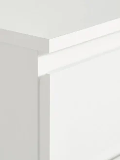 Kommode TANGBJERG 6 skuffer hvid