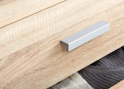 Kommode TAPDRUP 5 skuffer bred eg