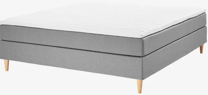 Kontinentalseng 180x200 BASIC C10 Grå-23