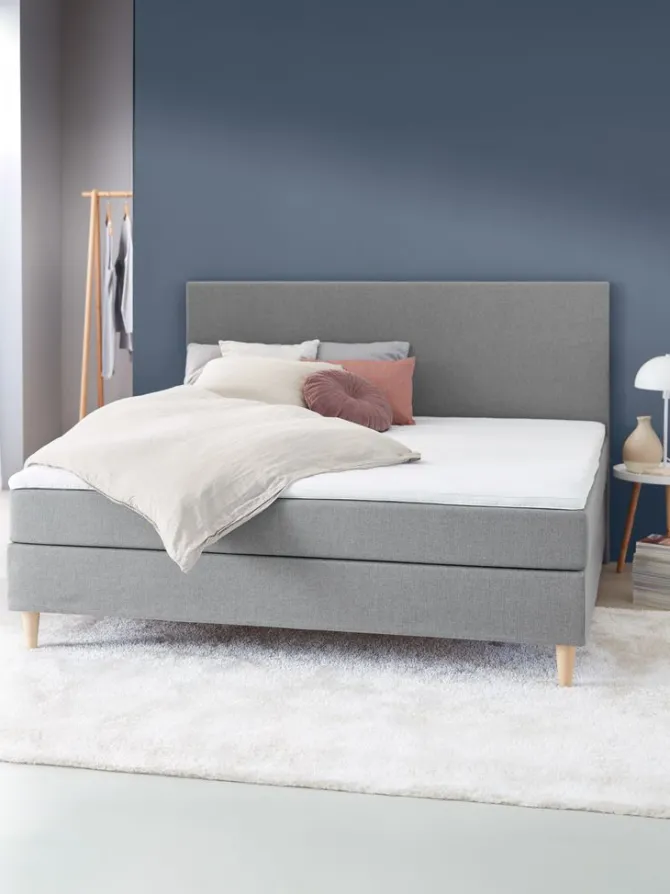 Kontinentalseng 180x200 BASIC C10 Grå-23