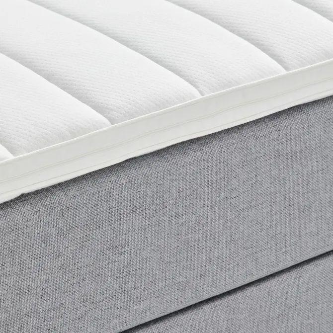 Kontinentalseng 180x200 BASIC C10 Grå-23