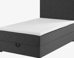 Kontinentalseng 120x200 GOLD C25 m/opbevaring Grå-40