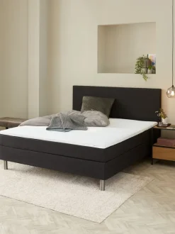 Kontinentalseng 180x200 PLUS C60 purskum Sort-08