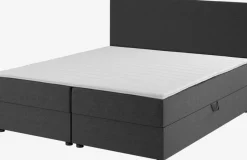 Kontinentalseng 180x200 PLUS C40 m/opbevaring Grå-40