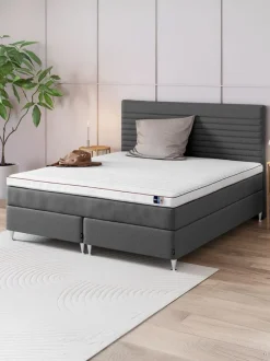 Kontinentalseng 180x200 TEMPRAKON C250 Grå-47