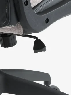 Kontorstol MARBJERG grå/sort kunstlæder